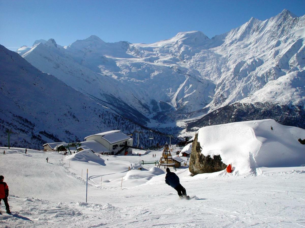 Apartmenthaus Sunshine Saas-Grund Kültér fotó